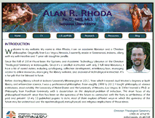 Tablet Screenshot of alanrhoda.net